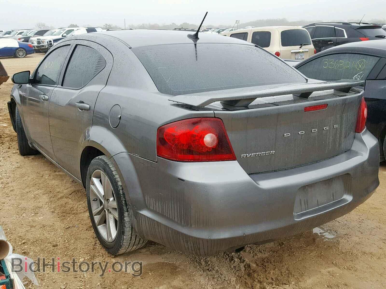 2013 DODGE AVENGER - VIN: 1C3CDZAG9DN768669 - Фото 3