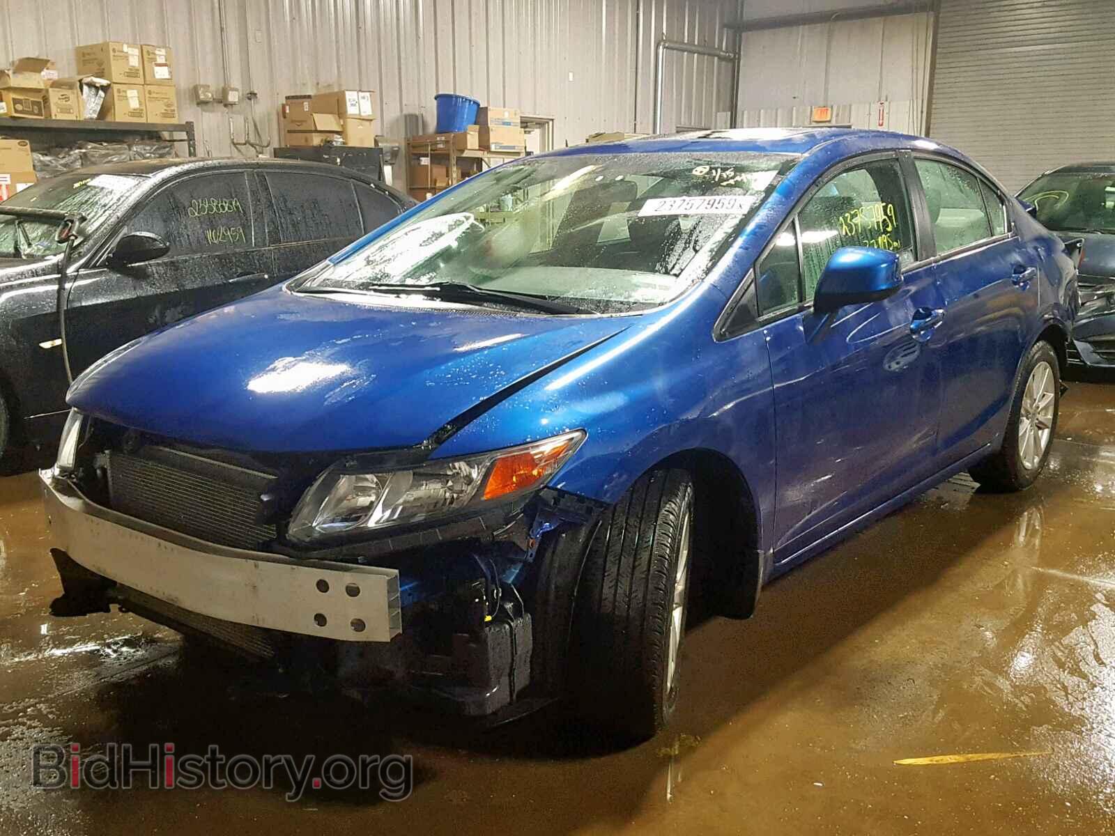 2012 HONDA CIVIC - VIN: 19XFB2F89CE016433 - Фото 2