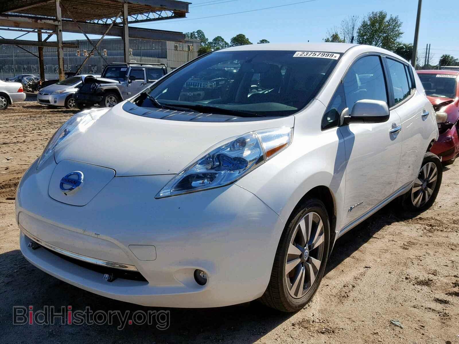 2013 NISSAN LEAF - VIN: 1N4AZ0CP1DC406334 - Фото 2