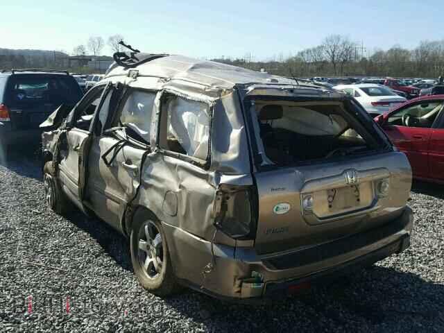 2006 HONDA PILOT - VIN: 5FNYF28506B007389 - Фото 3