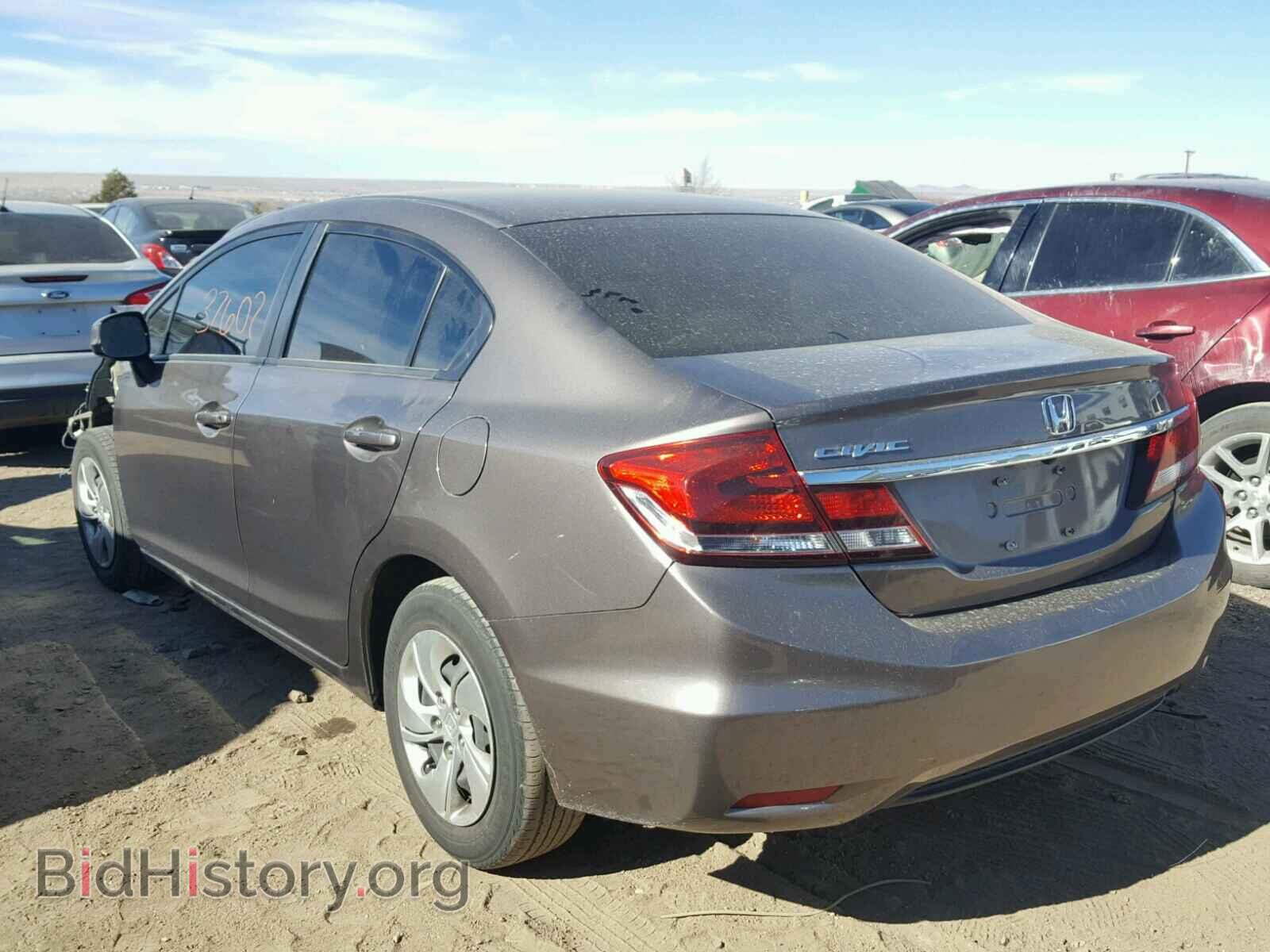 2013 HONDA CIVIC - VIN: 2HGFB2F56DH593465 - Фото 3