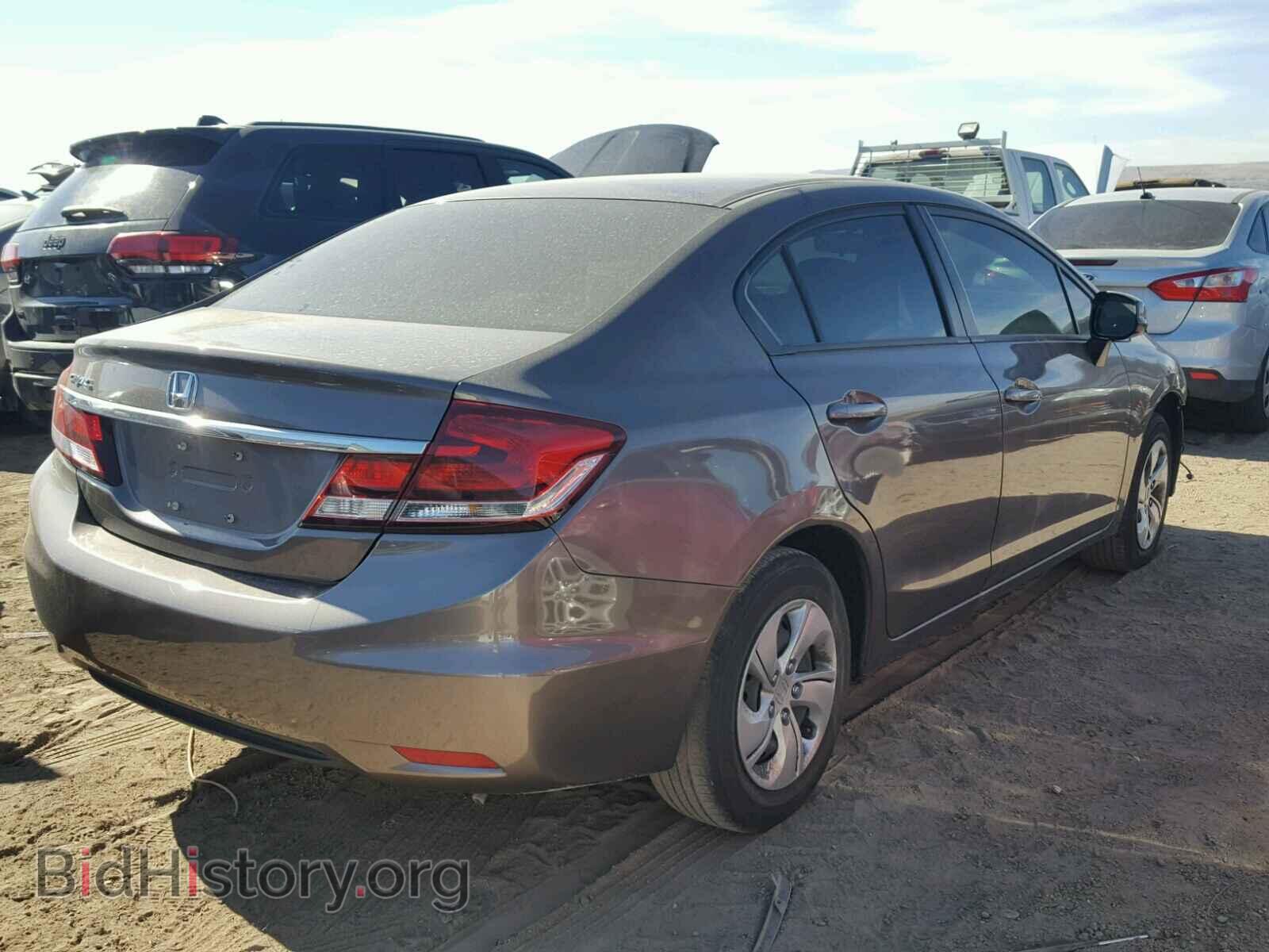 2013 HONDA CIVIC - VIN: 2HGFB2F56DH593465 - Фото 4