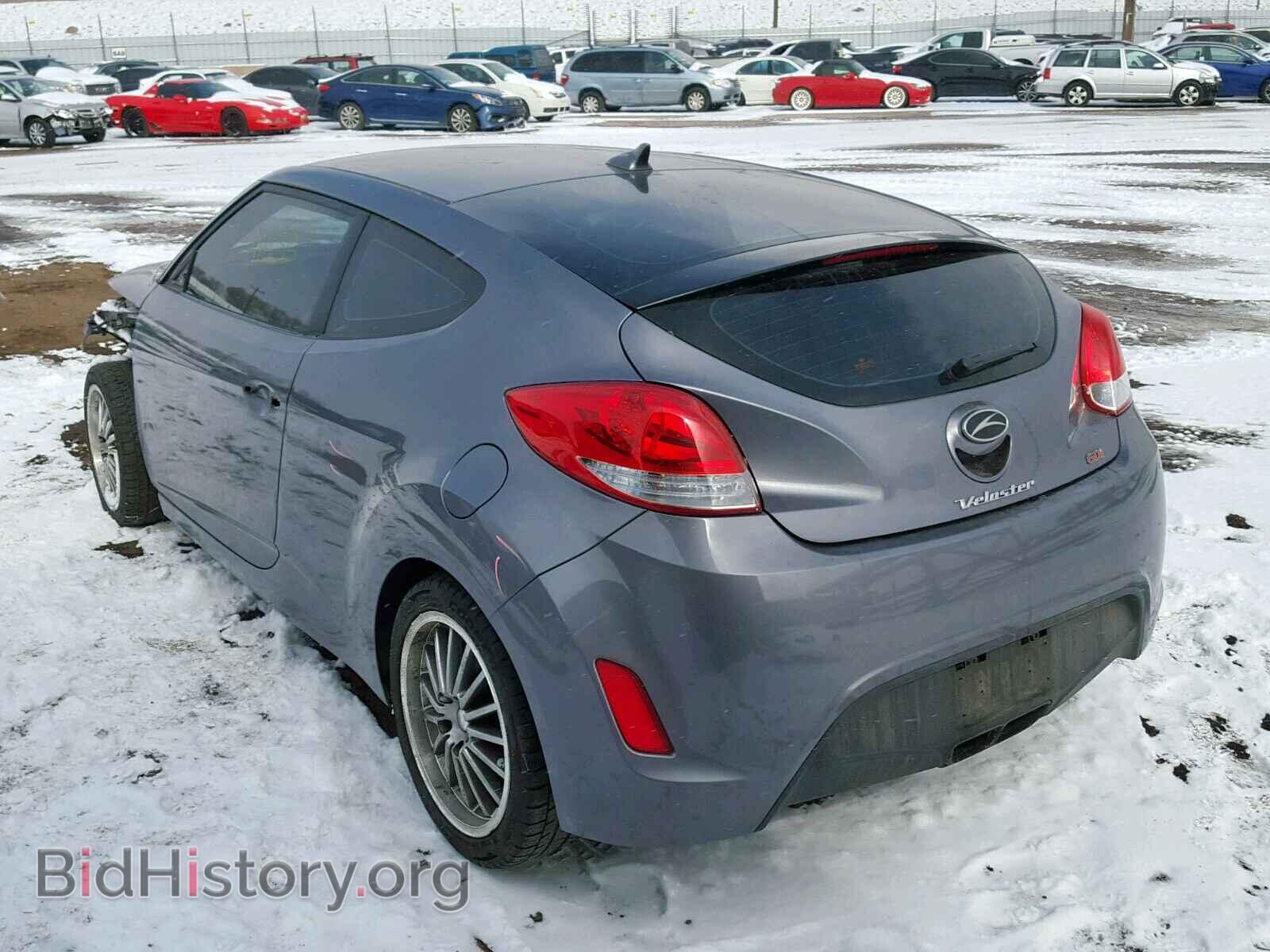 2012 HYUNDAI VELOSTER - VIN: KMHTC6AD6CU071611 - Фото 3