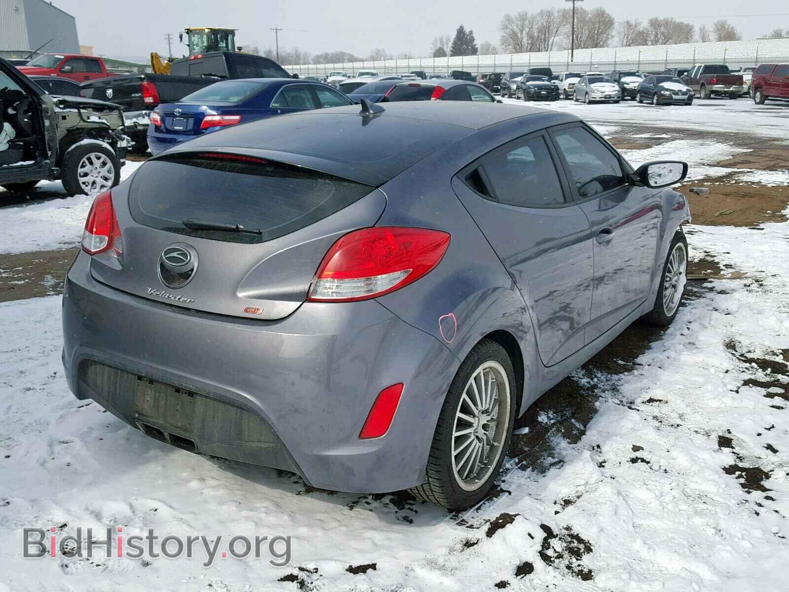 2012 HYUNDAI VELOSTER - VIN: KMHTC6AD6CU071611 - Фото 4