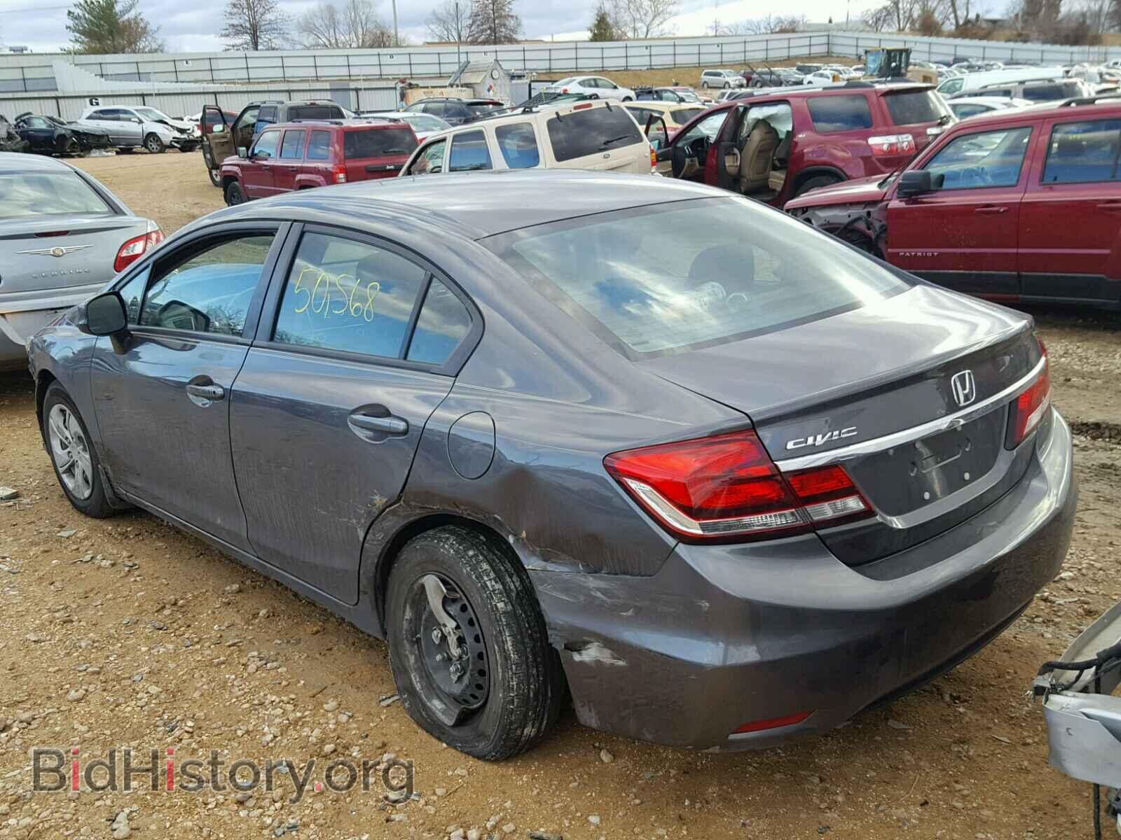 2013 HONDA CIVIC - VIN: 2HGFB2F59DH591211 - Фото 3