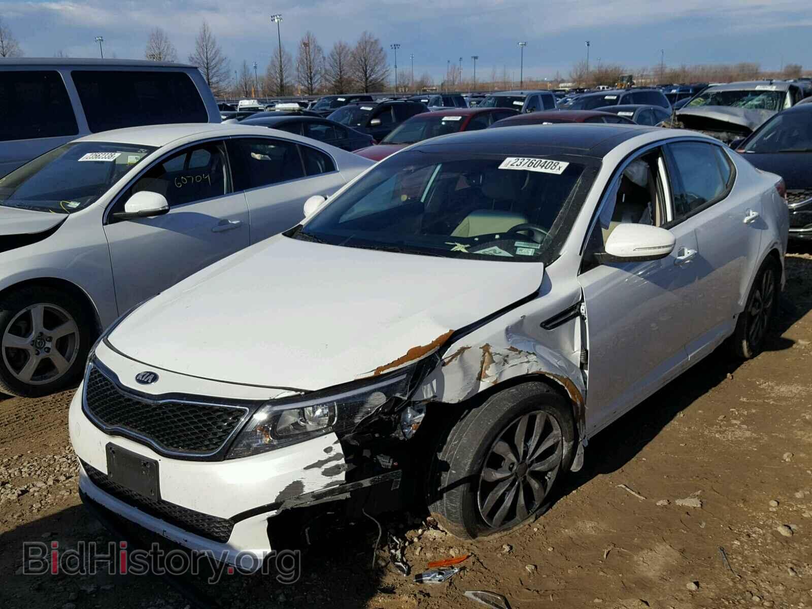 2015 KIA OPTIMA - VIN: 5XXGN4A75FG474536 - Фото 2