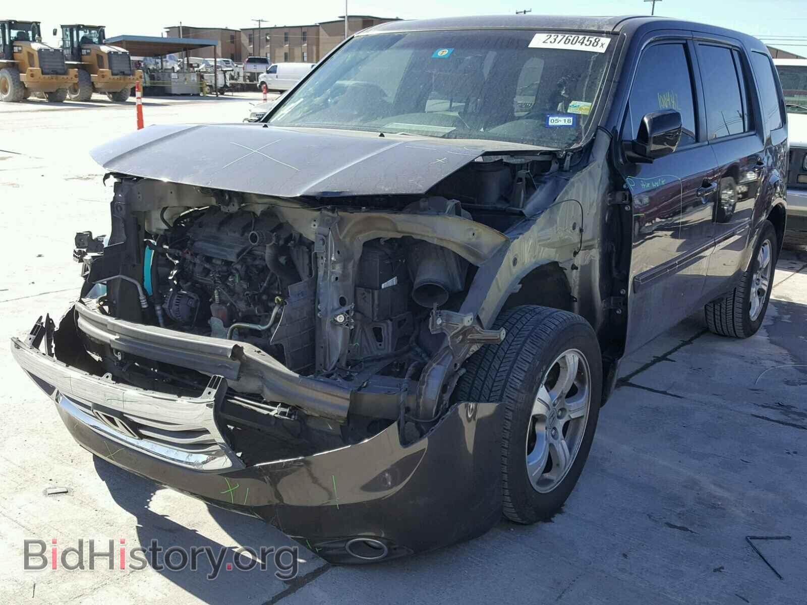 2012 HONDA PILOT - VIN: 5FNYF3H58CB025477 - Фото 2