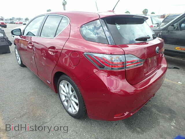 2011 LEXUS CT 200 - VIN: JTHKD5BH8B2006177 - Фото 3