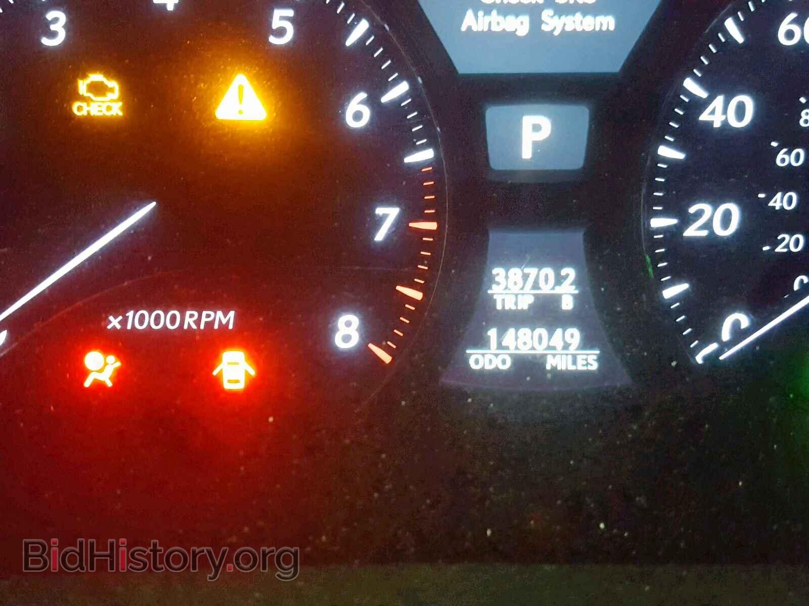 2010 LEXUS LS460 - VIN: JTHCL1EF9A5006843 - Фото 8