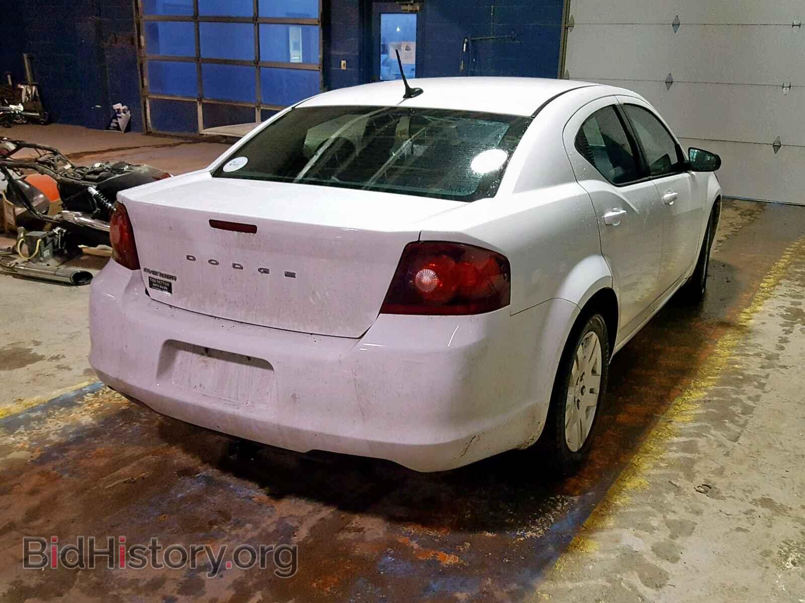 2014 DODGE AVENGER - VIN: 1C3CDZAB1EN215889 - Фото 4