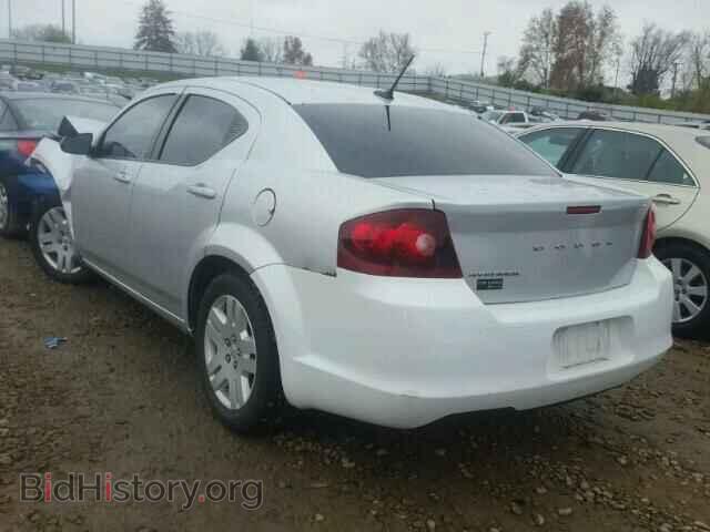 2012 DODGE AVENGER - VIN: 1C3CDZAB1CN122609 - Фото 3