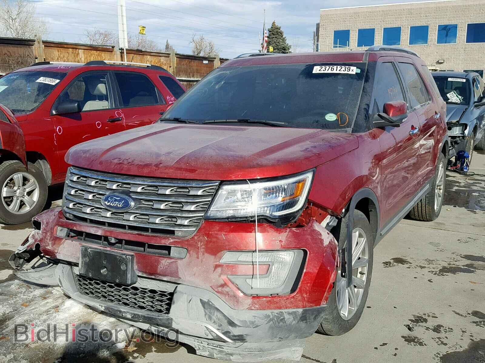 2017 FORD EXPLORER L - VIN: 1FM5K8F87HGD03531 - Фото 2