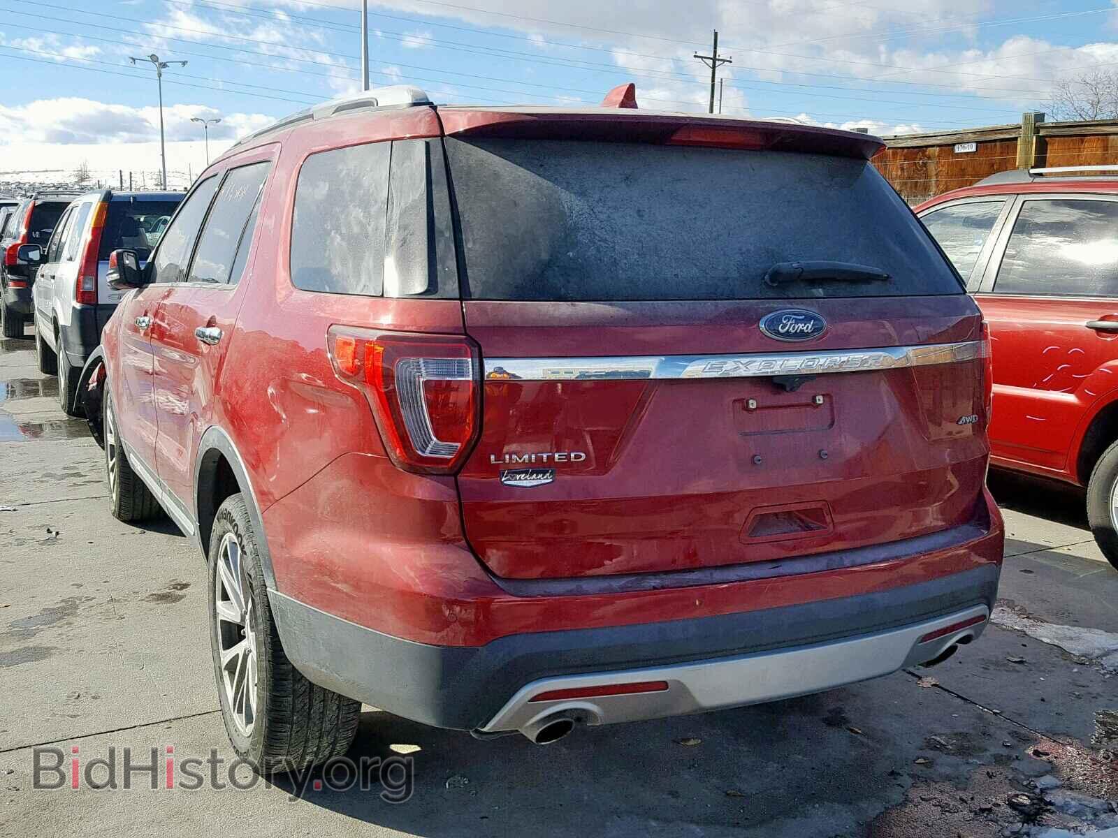 2017 FORD EXPLORER L - VIN: 1FM5K8F87HGD03531 - Фото 3
