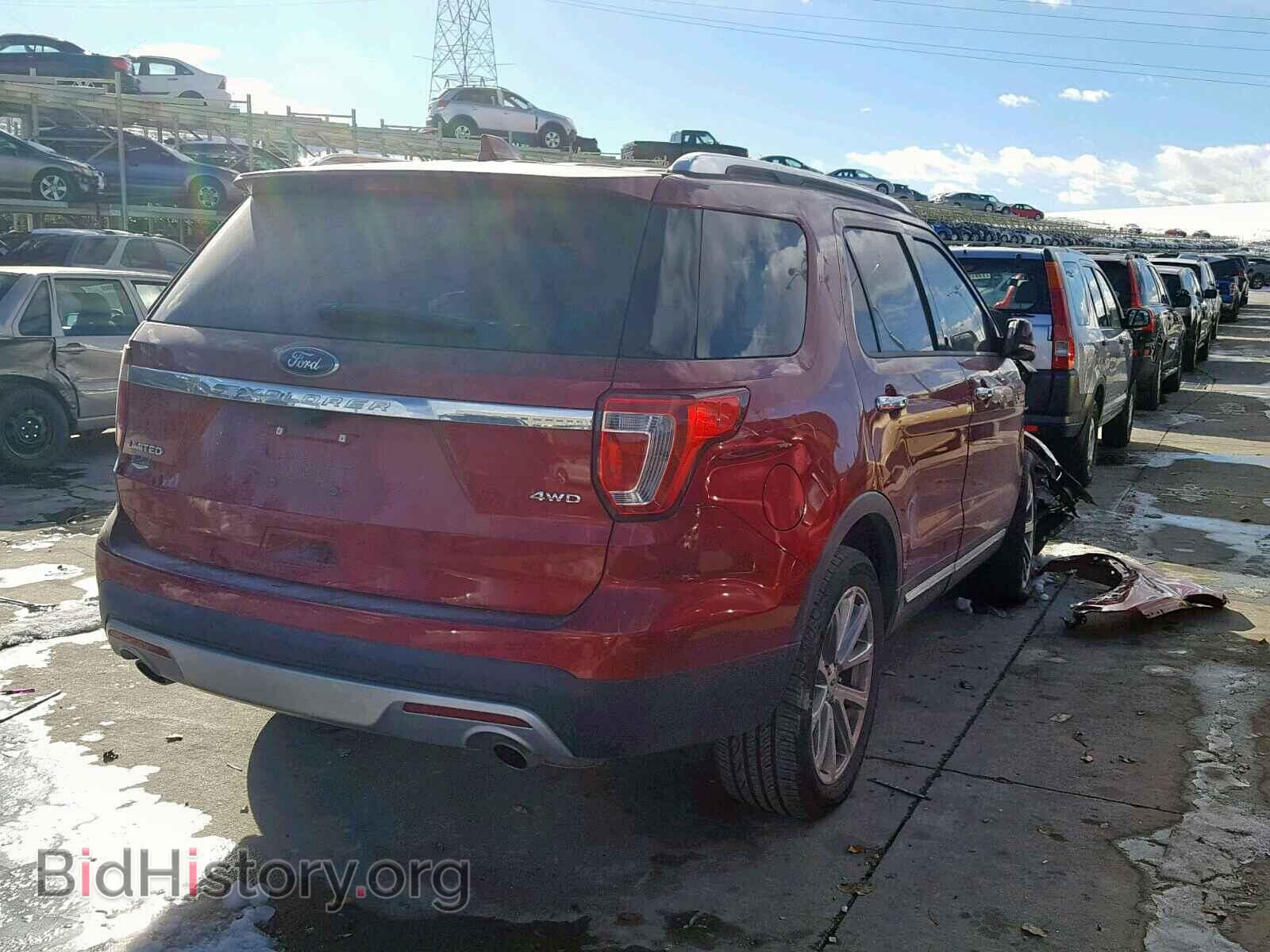 2017 FORD EXPLORER L - VIN: 1FM5K8F87HGD03531 - Фото 4