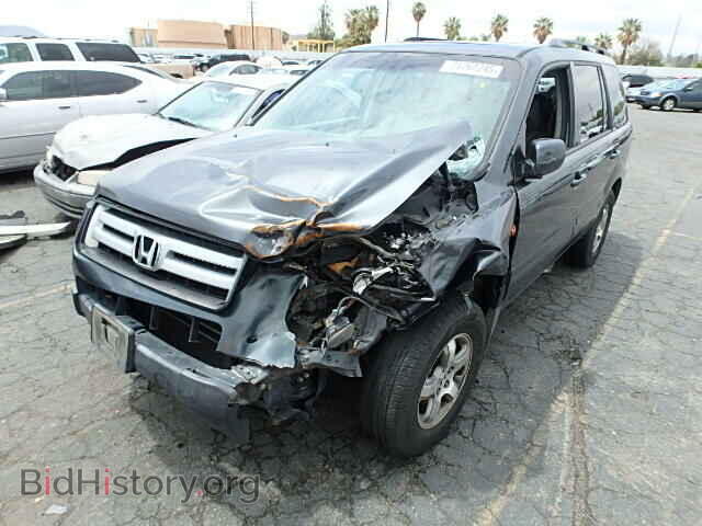 2006 HONDA PILOT - VIN: 2HKYF18736H503428 - Фото 2