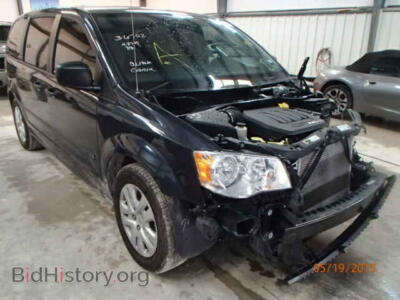 2014 Dodge CARAVAN Grand Cara, blue — VIN 2C4RDGBGXER309485, Copart