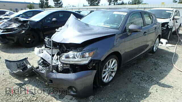 2013 LEXUS CT 200 - VIN: JTHKD5BH7D2124658 - Фото 2