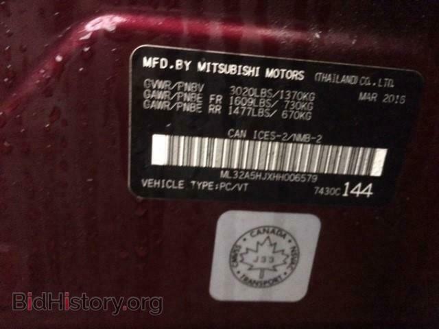 2017 MITSUBISHI MIRAGE - VIN: ML32A5HJXHH006579 - Фото 9