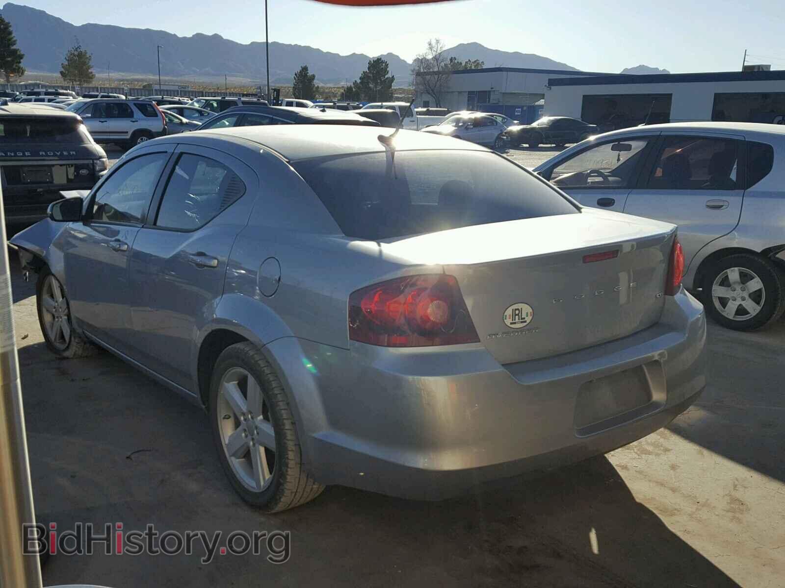 2013 DODGE AVENGER - VIN: 1C3CDZCB0DN707325 - Фото 3