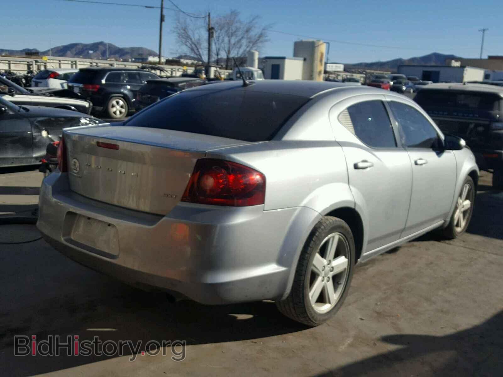 2013 DODGE AVENGER - VIN: 1C3CDZCB0DN707325 - Фото 4