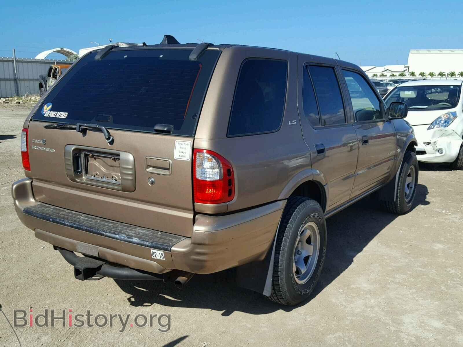 2002 ISUZU RODEO - VIN: 4S2CK58W124330033 - Фото 4