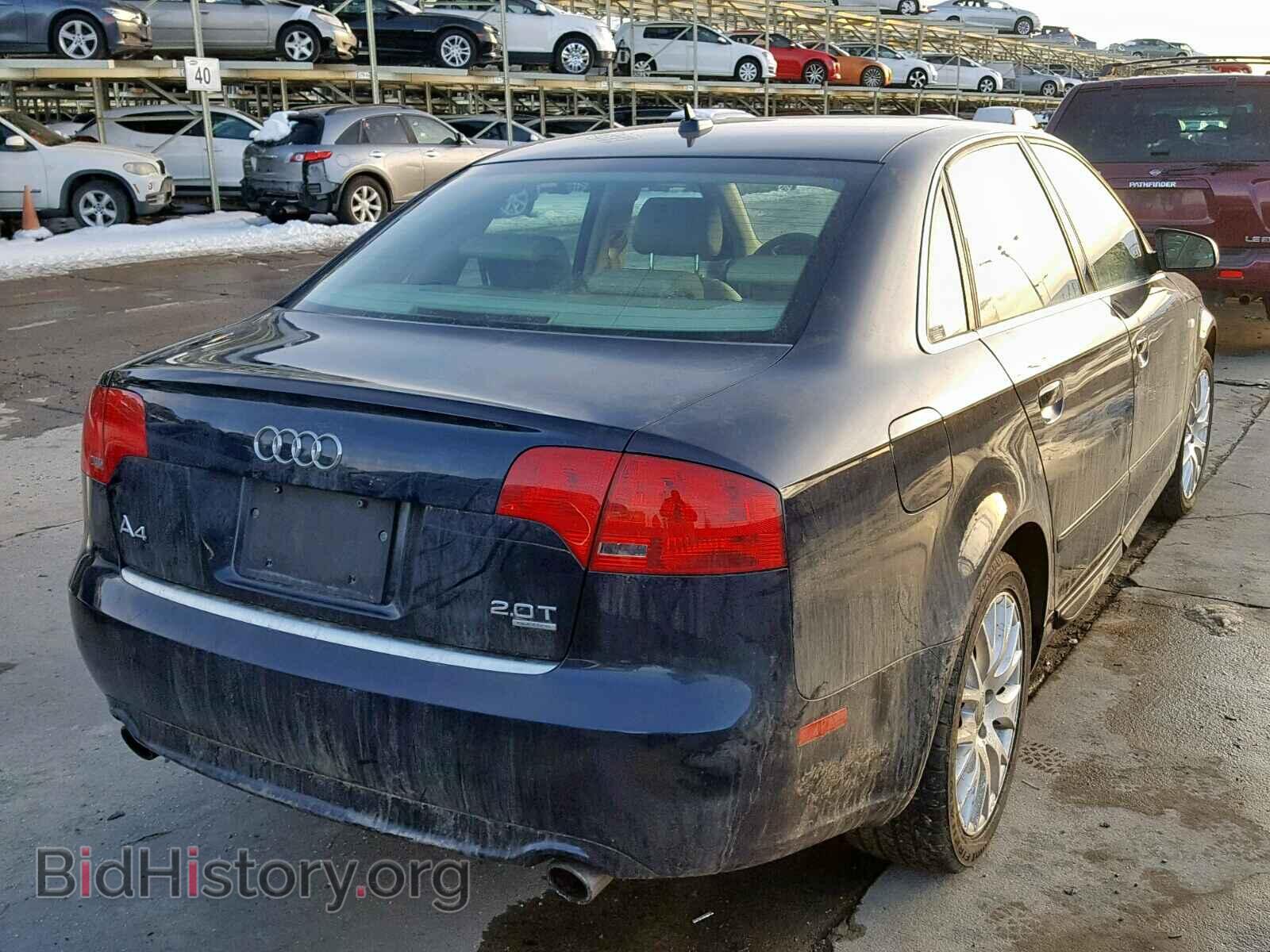 2008 AUDI A4 - VIN: WAUDF78E68A160850 - Photo 4