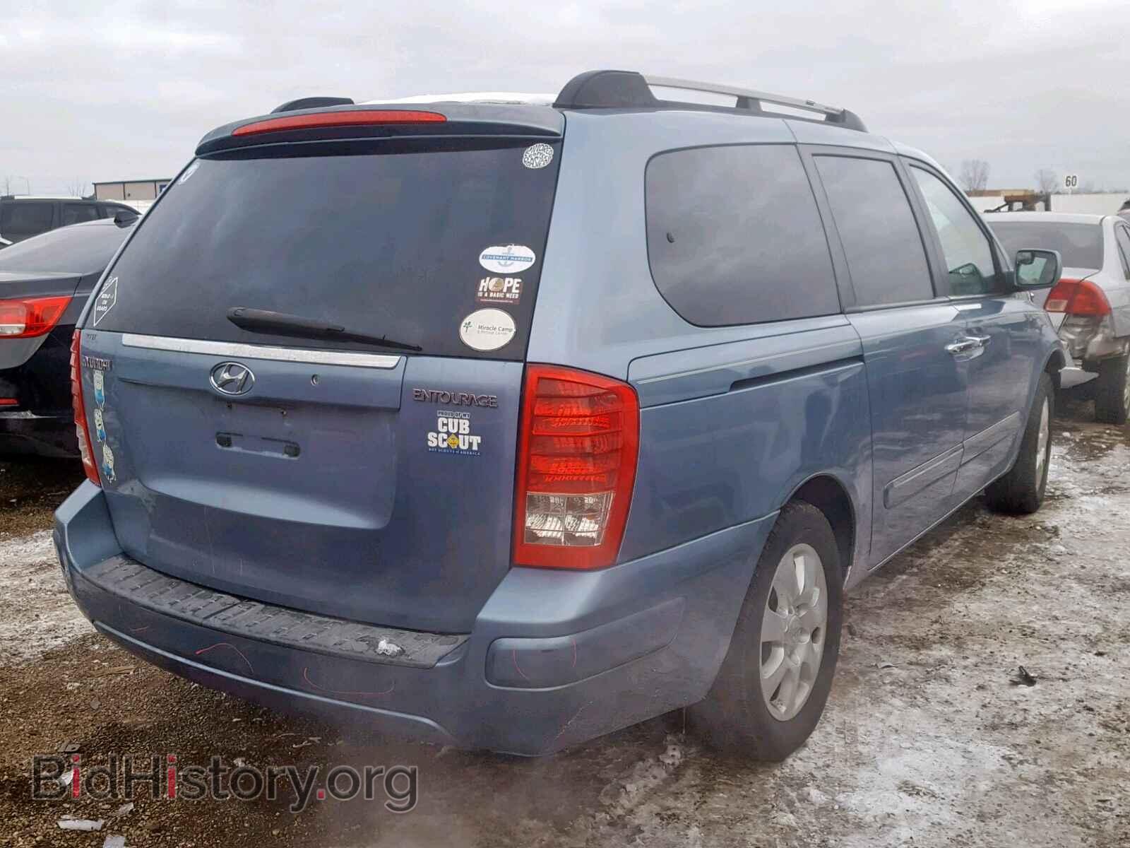 2007 HYUNDAI ENTOURAGE - VIN: KNDMC233376022236 - Фото 4
