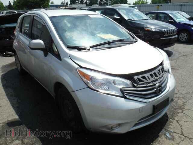 2014 Nissan VERSA Versa Note (VIN 3N1CE2CP7EL393110) — фото 1 из 10, Copart, повреждение: передняя часть