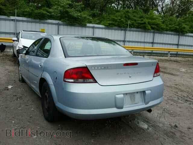 2002 CHRYSLER SEBRING - VIN: 1C3EL46X92N169114 - Фото 3