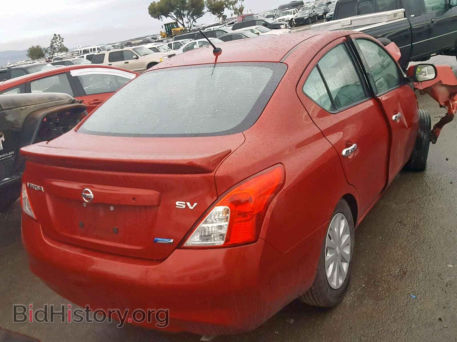 2014 NISSAN VERSA - VIN: 3N1CN7AP3EL818578 - Фото 4