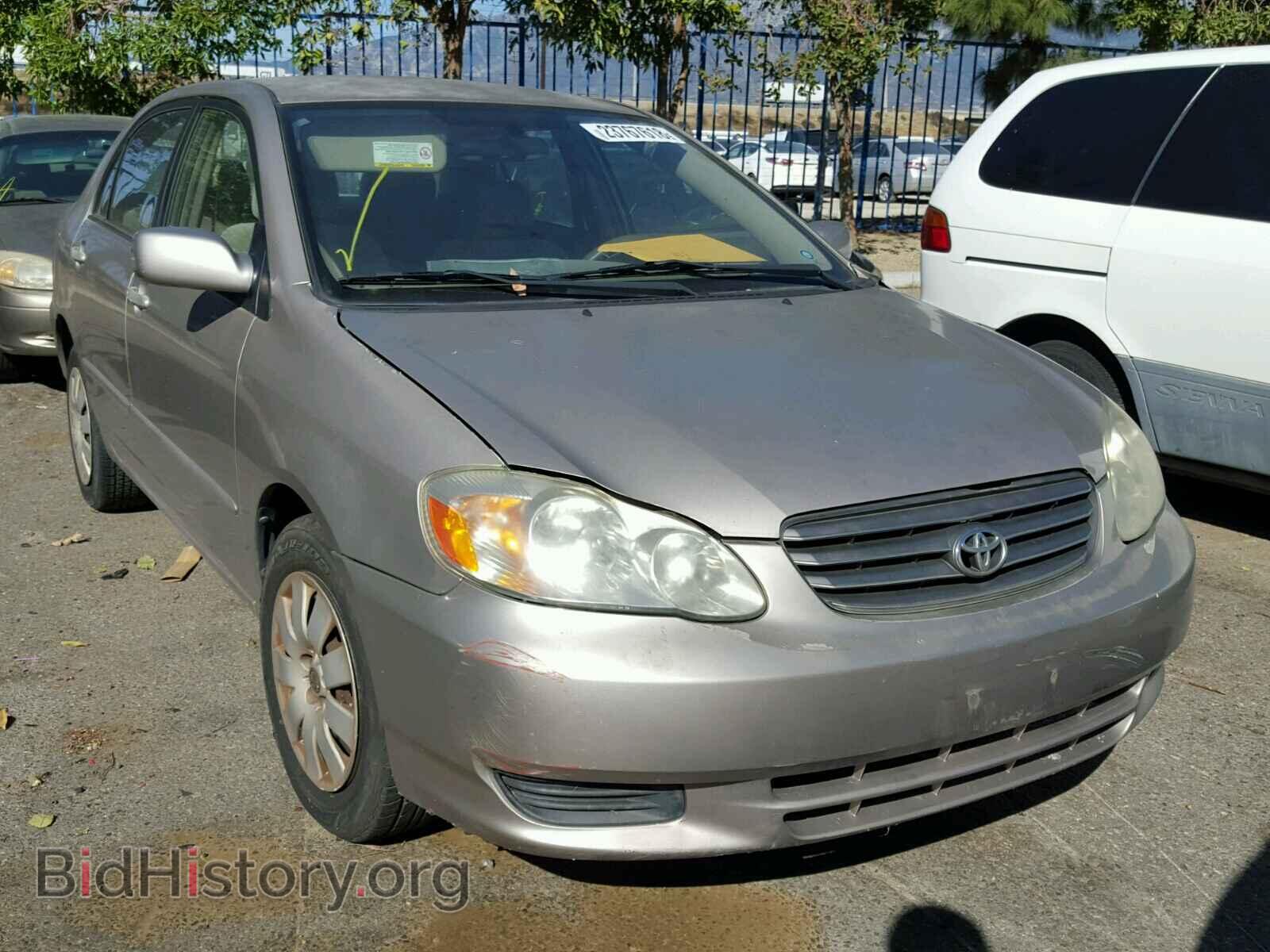 Photo 1NXBR32E63Z005267 - TOYOTA COROLLA 2003