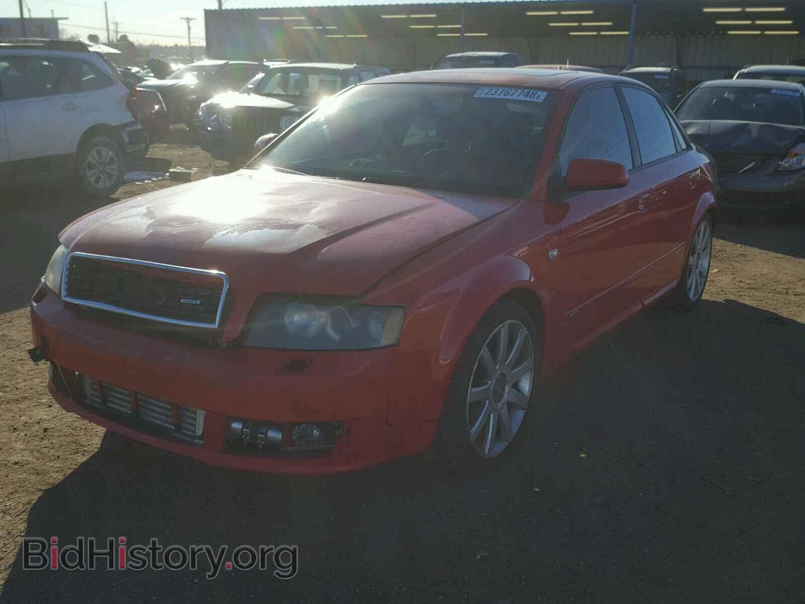 2005 AUDI A4 - VIN: WAULC68E75A072111 - Фото 2