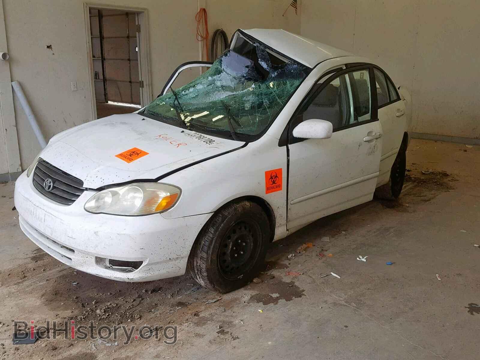 2003 TOYOTA COROLLA - VIN: 1NXBR32E93Z174845 - Фото 2