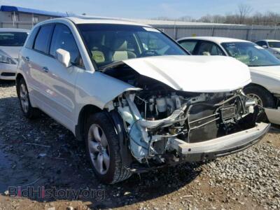 2007 Acura RDX TECHNO, белый — VIN 5J8TB185X7A008139, Copart