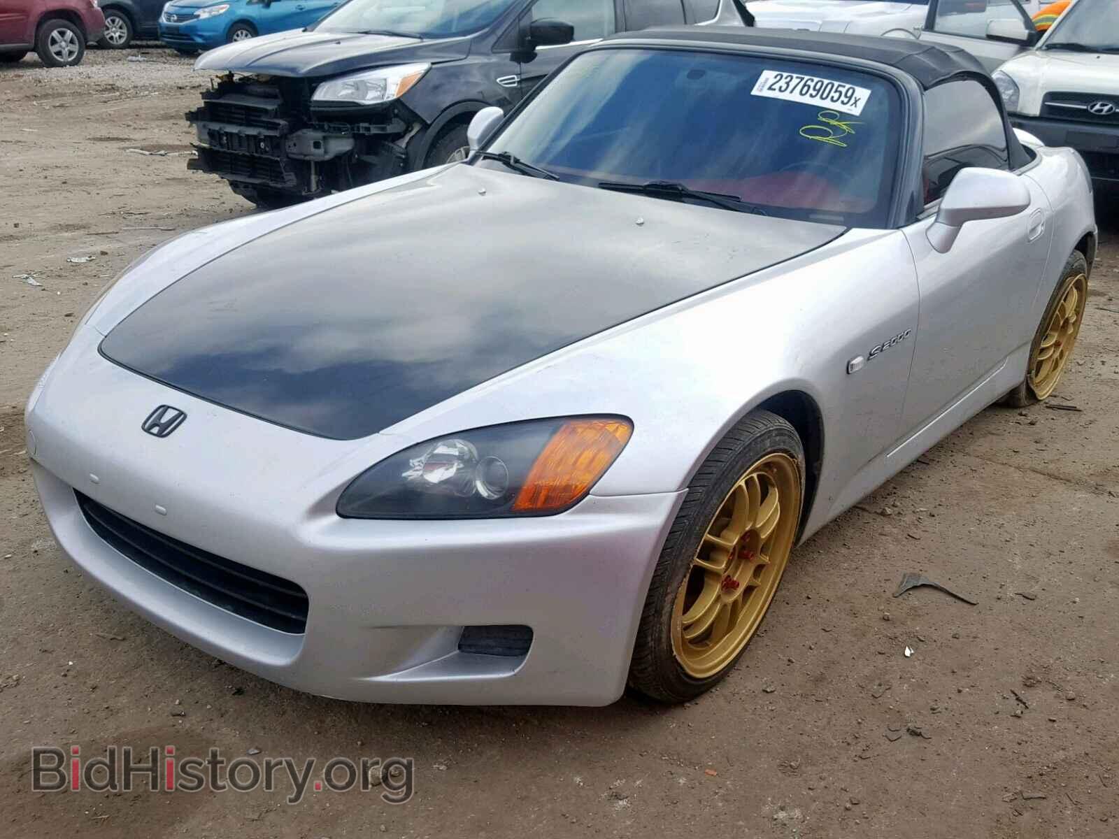 2002 HONDA S2000 - VIN: JHMAP11462T007896 - Фото 2