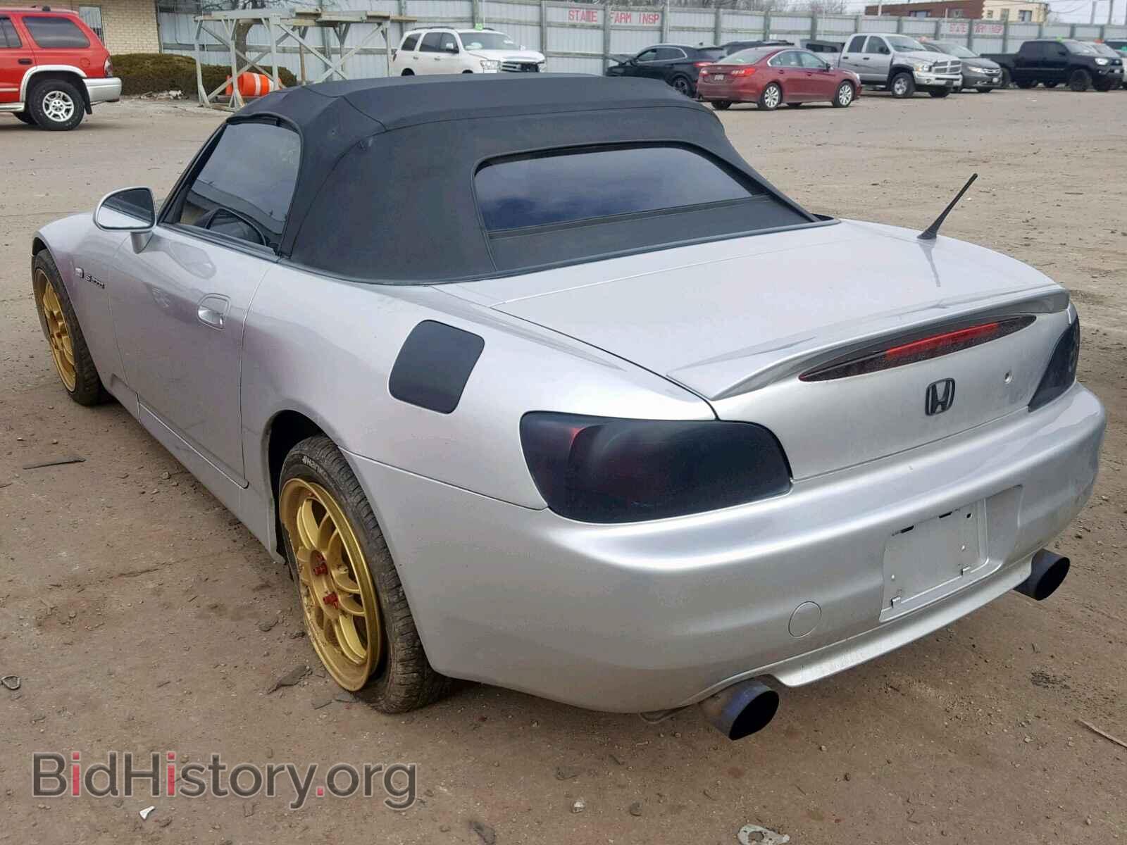 2002 HONDA S2000 - VIN: JHMAP11462T007896 - Фото 3