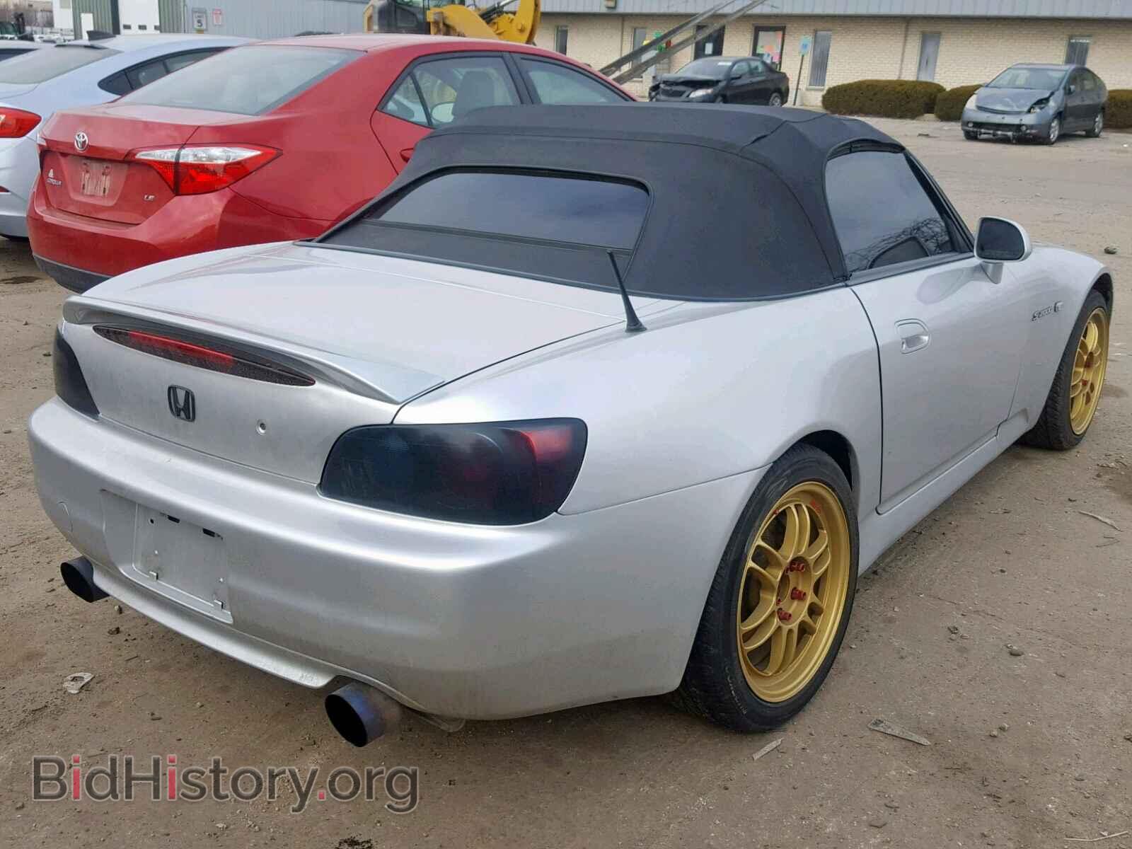 2002 HONDA S2000 - VIN: JHMAP11462T007896 - Фото 4