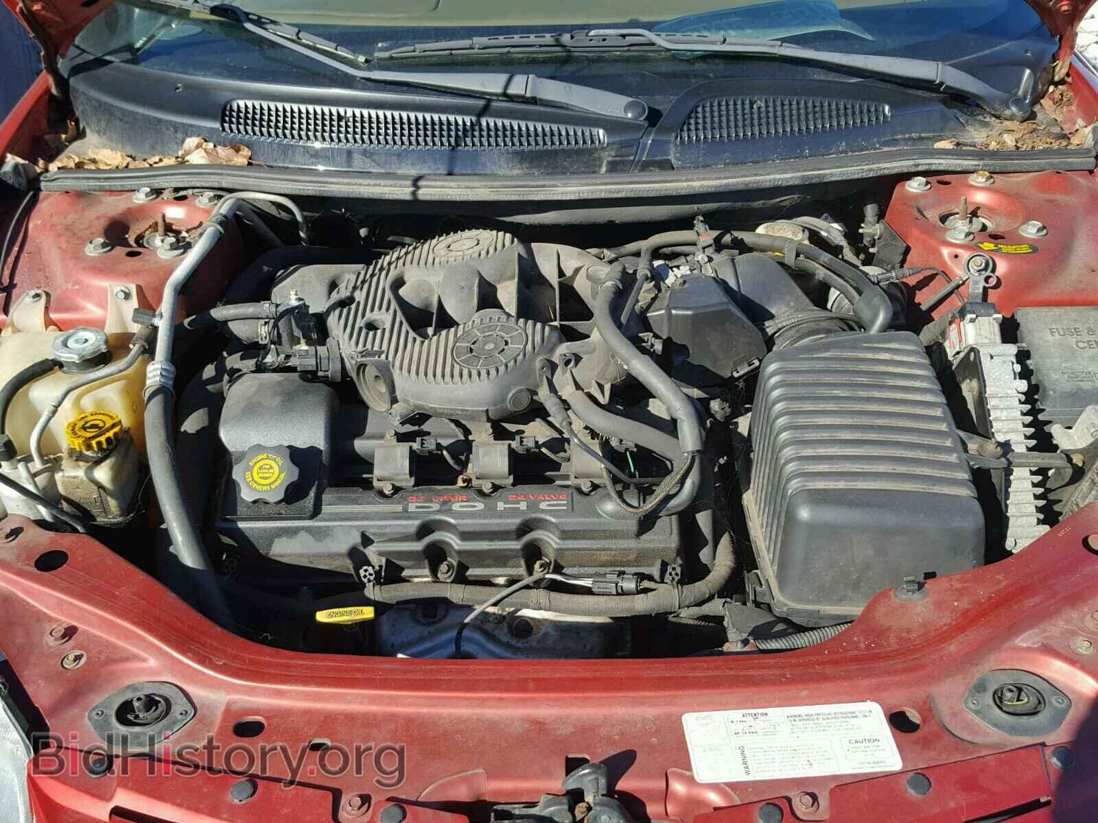 2002 CHRYSLER SEBRING - VIN: 1C3EL55R32N343381 - Фото 7