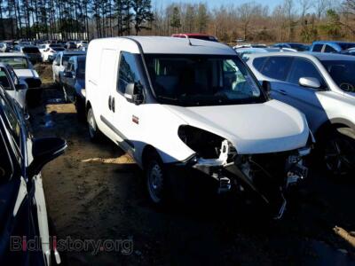 2016 RAM PROMASTER, белый — VIN ZFBERFAT5G6A99385, Copart