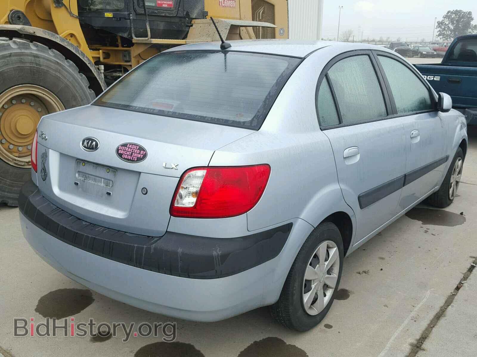 2007 KIA RIO BASE - VIN: KNADE123476200609 - Photo 4