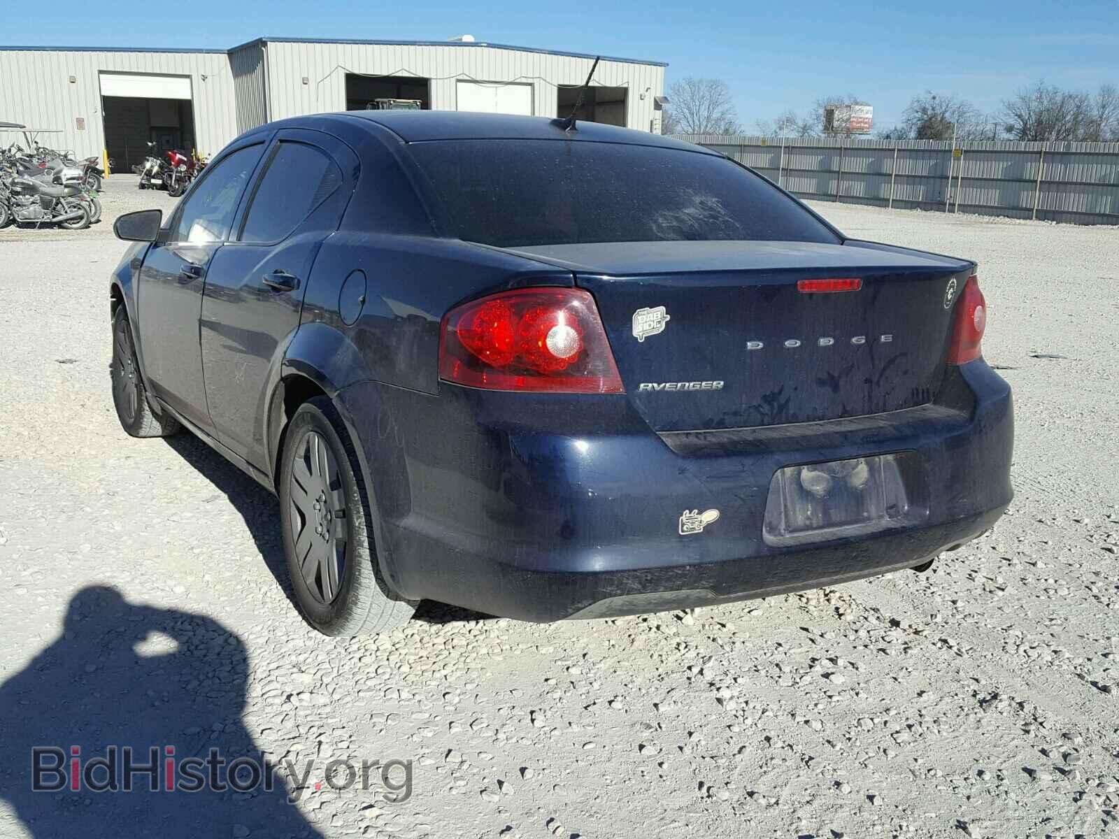 2014 DODGE AVENGER - VIN: 1C3CDZABXEN199577 - Фото 3