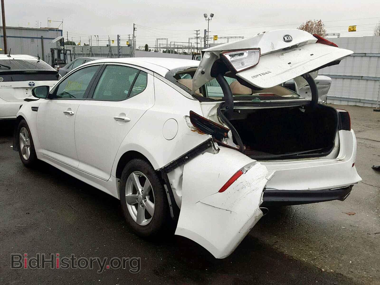 2015 KIA OPTIMA - VIN: KNAGM4A72F5642010 - Photo 3