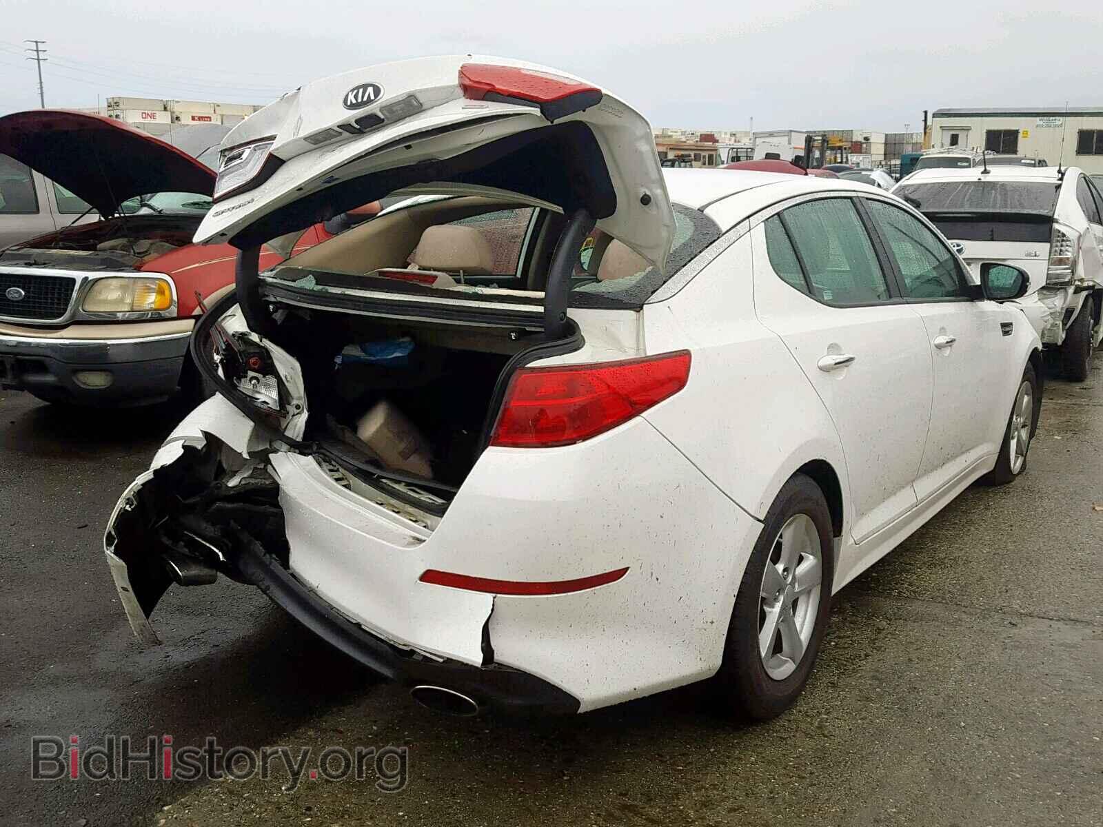 2015 KIA OPTIMA - VIN: KNAGM4A72F5642010 - Photo 4
