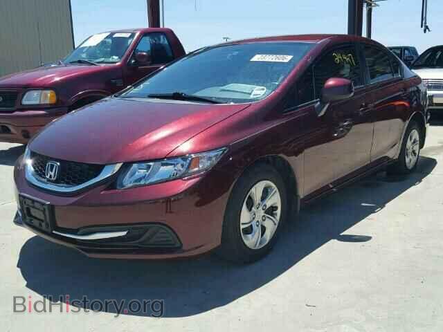 2013 HONDA CIVIC - VIN: 2HGFB2F52DH549978 - Фото 2