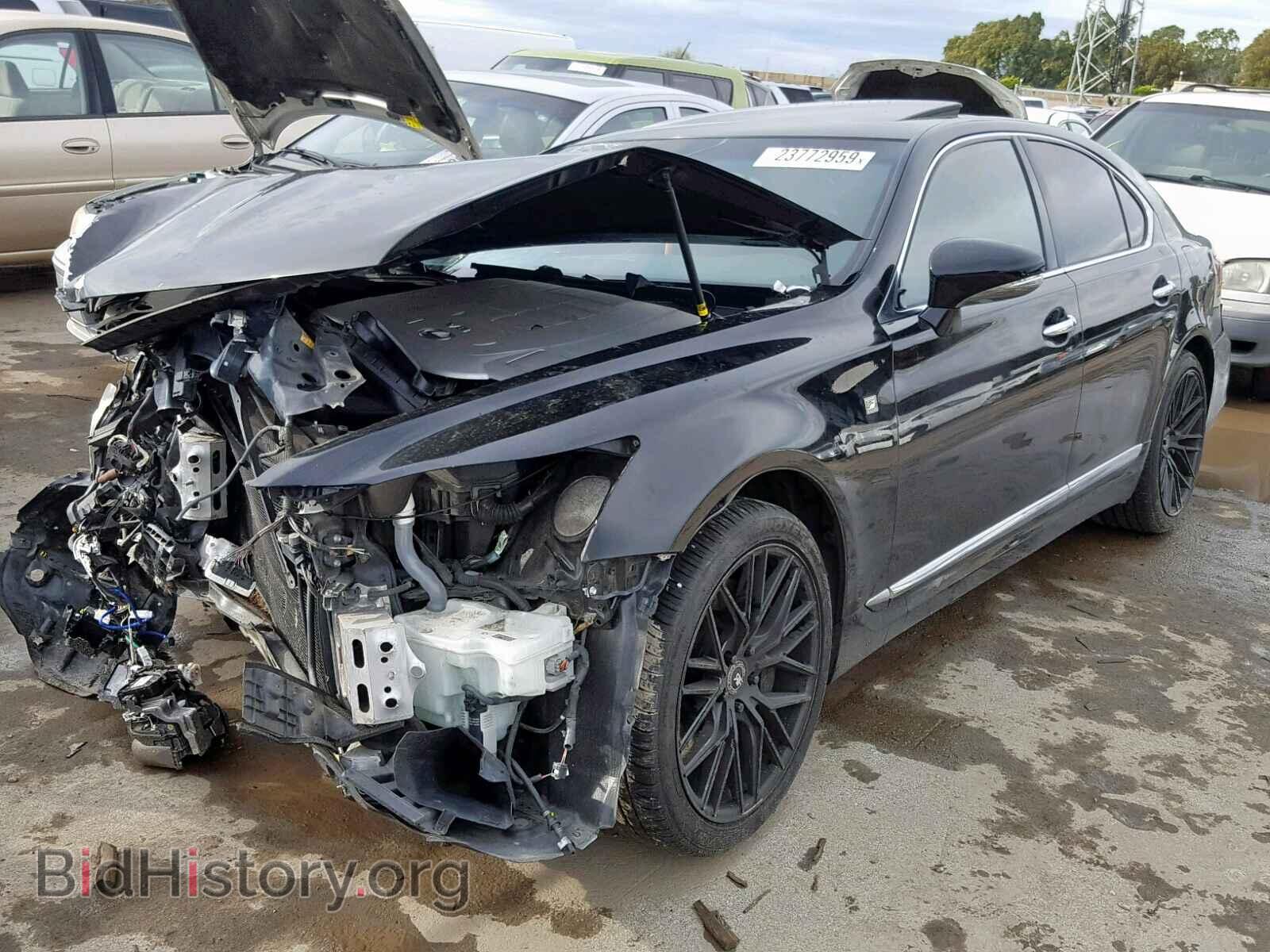 2013 LEXUS LS460 - VIN: JTHBL5EF7D5115860 - Фото 2