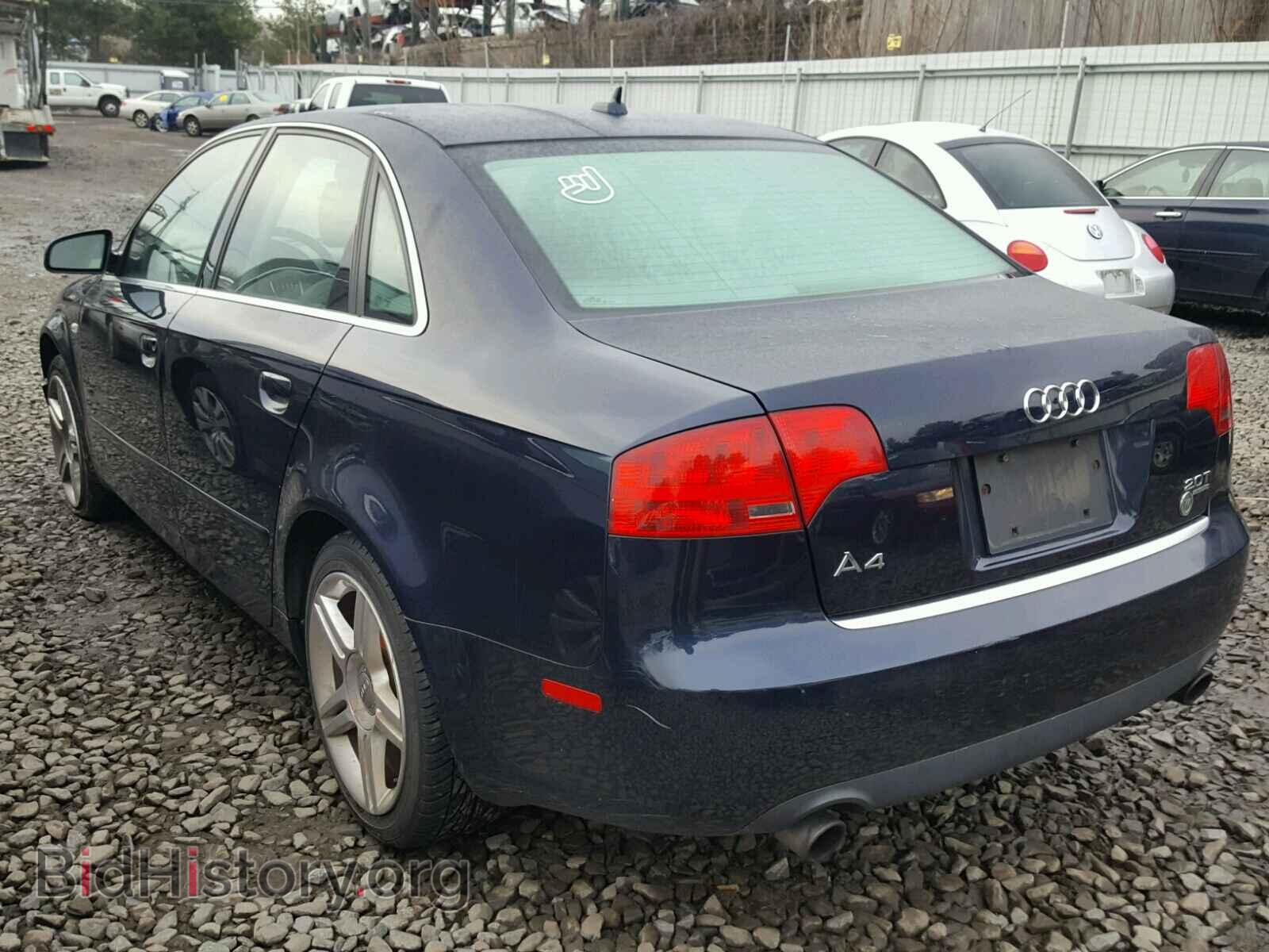 2007 AUDI A4 - VIN: WAUDF78E37A246082 - Фото 3
