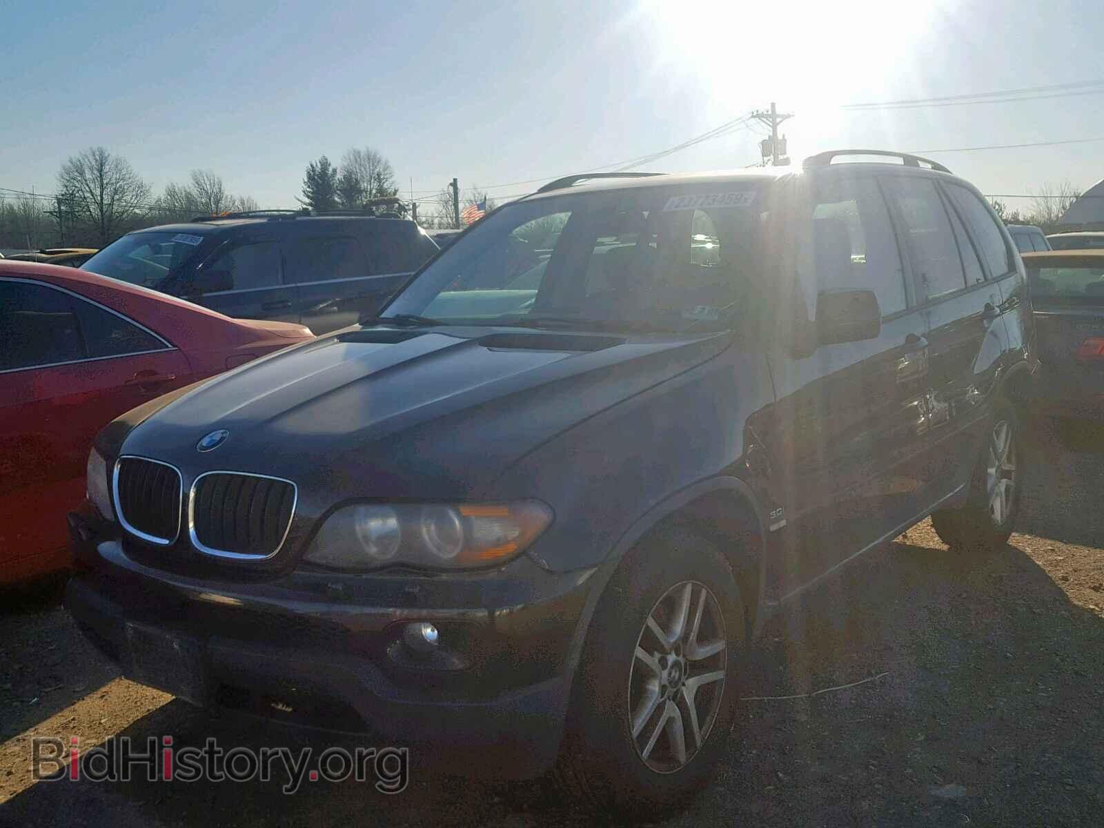 2005 BMW X5 - VIN: 5UXFA13535LY20579 - Фото 2