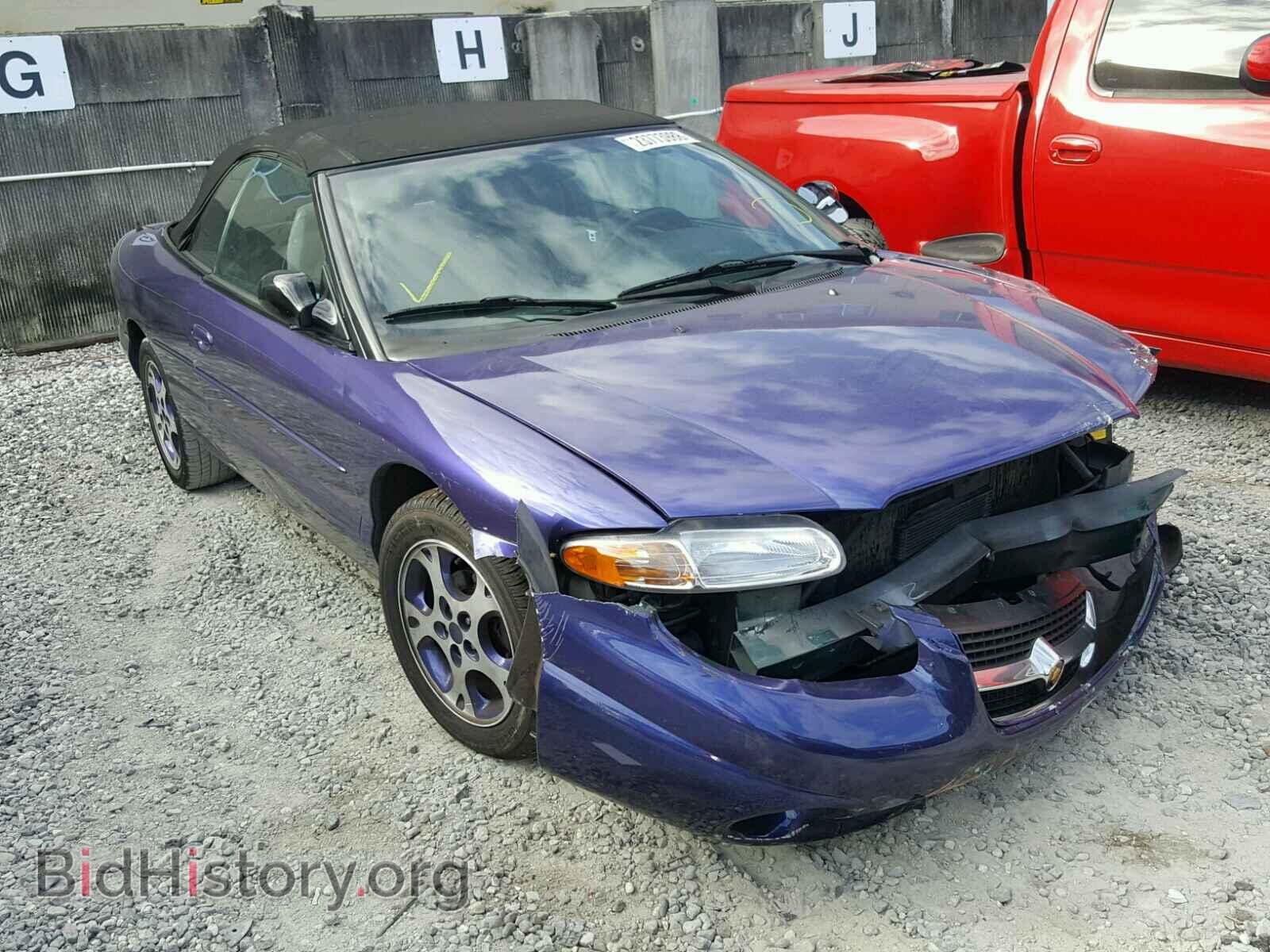 Фотография 3C3EL55H2WT319649 - CHRYSLER SEBRING 1998