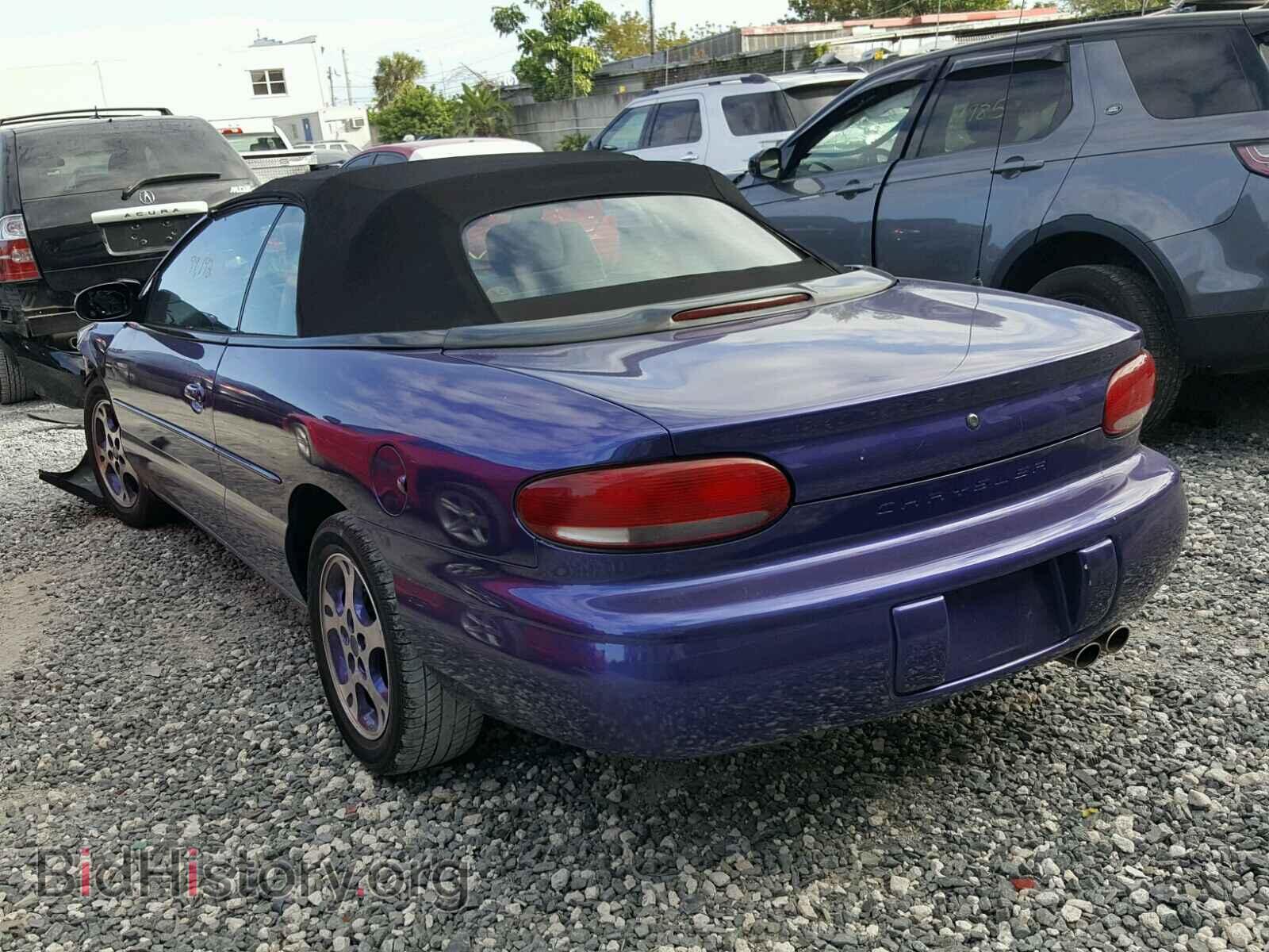 1998 CHRYSLER SEBRING - VIN: 3C3EL55H2WT319649 - Фото 3