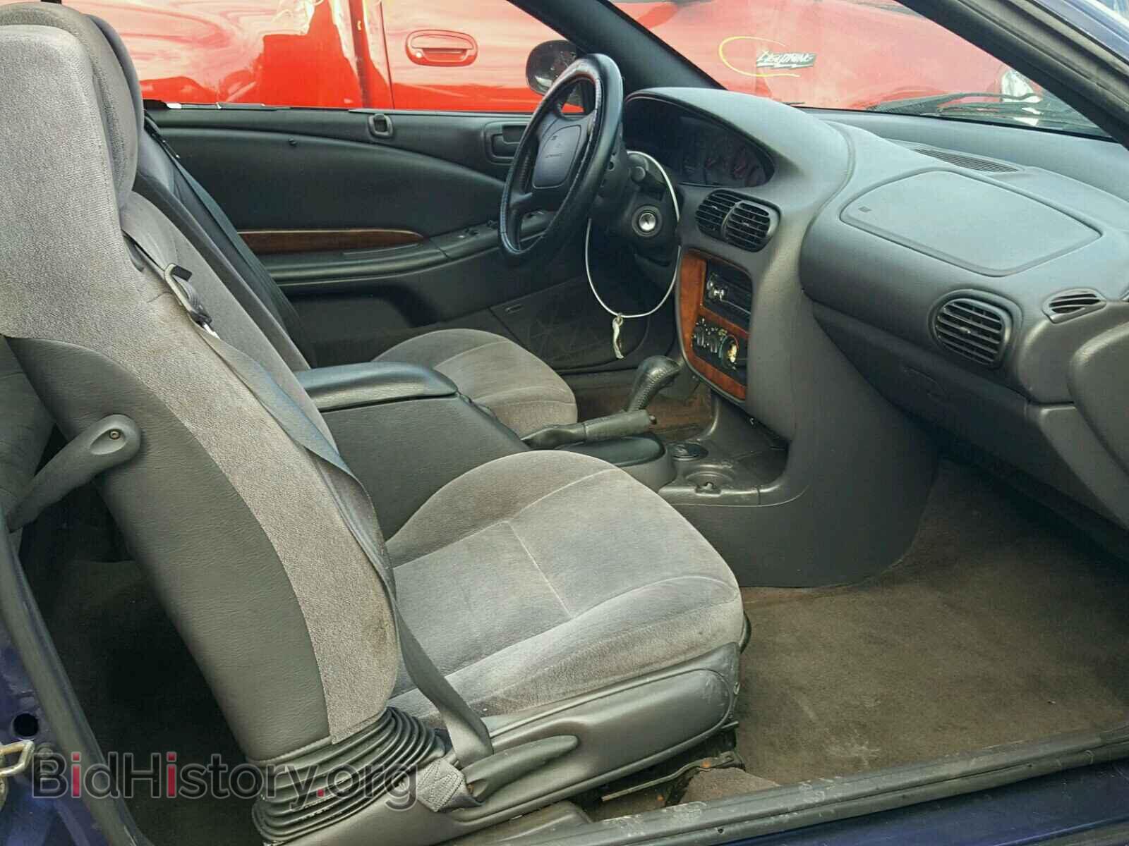 1998 CHRYSLER SEBRING - VIN: 3C3EL55H2WT319649 - Фото 5